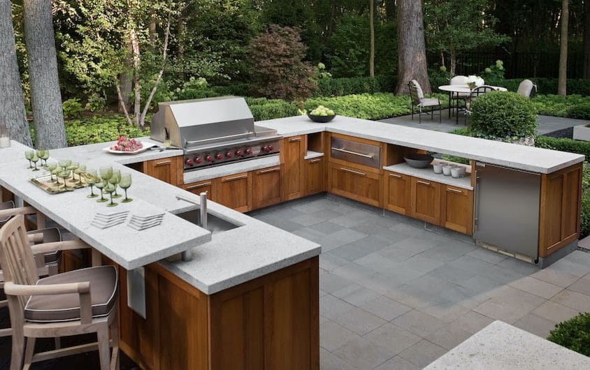 Stylish Countertops for your Patio